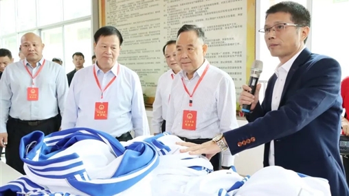 多級聯(lián)動履職 優(yōu)化營商環(huán)境 自治區(qū)黨委統(tǒng)戰(zhàn)部常務副部長林懷勇率調研組蒞臨百裕集團進行實地走訪調研